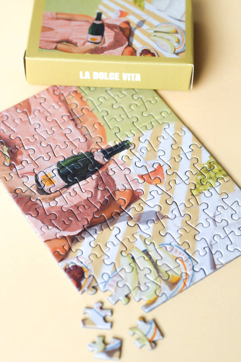 Mini Puzzle de 99 piezas - "La Dolce Vitta" - Piecely puzzles