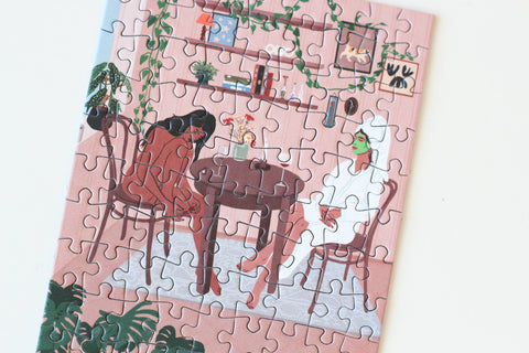 Mini Puzzle de 99 piezas - "Home Spa" - Piecely puzzles