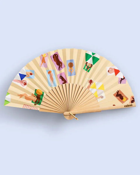 Abanico “Beach Please” – Cuikui
