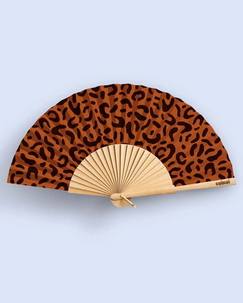 Abanico “Dark Leopard” – Cuikui