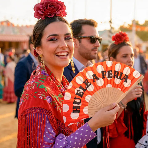 Abanico "Huele a feria" - Fisura
