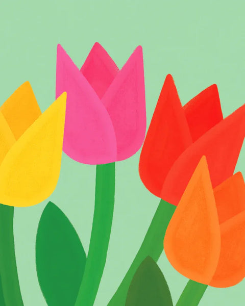 Abanico “Tulips” – Cuikui