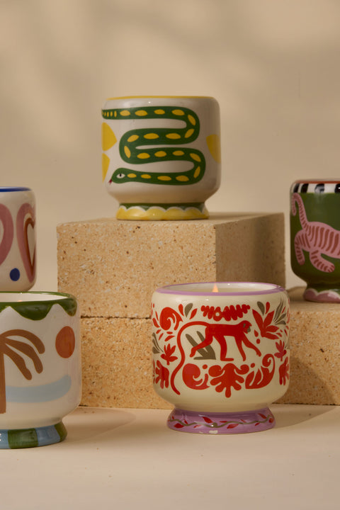 Vela cerámica “A Dopo Jungle – Coconut & Amber” – Paddywax