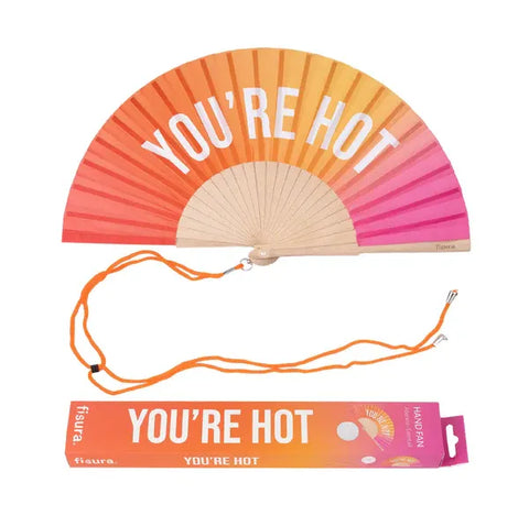 Abanico "you are hot" degradado - Fisura