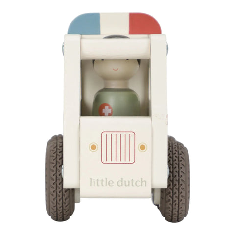 Ambulancia de madera - Little Dutch