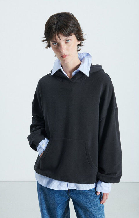 Sudadera con capucha mujer Atubay American Vintage - Oscuridad