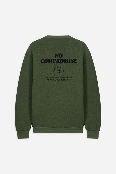 Sudadera Rive Droite Belleville - No Compromise Military Green