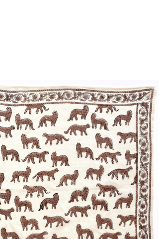 Bufanda Grande Latika Bengala - Latte