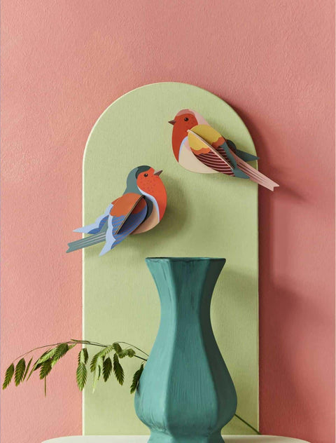 2 Pajaros del jardin "Robins" - Studio Roof