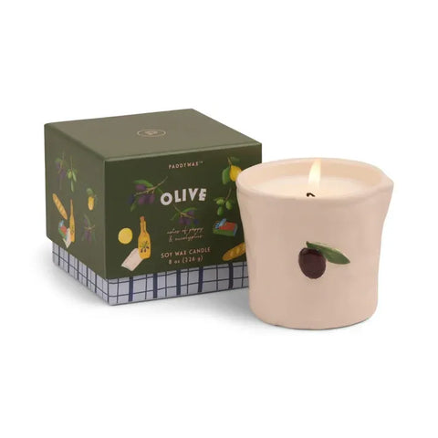 Vela cerámica Bistro Olive – Fig & Olive – Paddywax