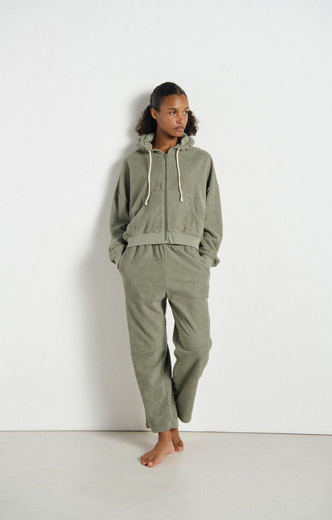 Sudadera con capucha mujer Bobypark American Vintage - Clay