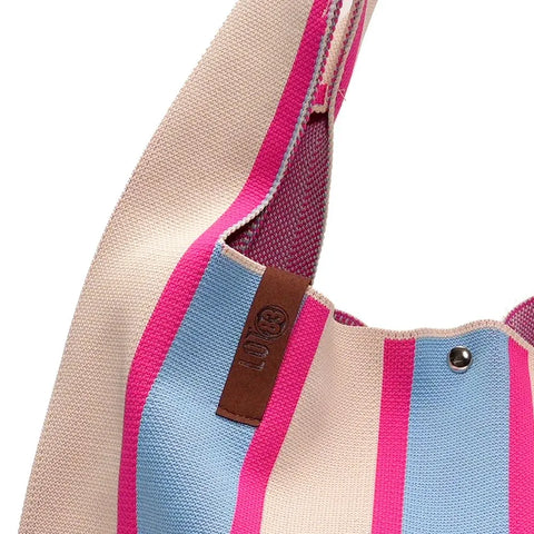 Bolso Shopper con Rayas Loïs 89 - Lot83