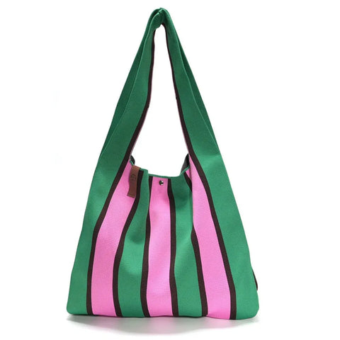 Bolso Shopper con Rayas Loïs 91 - Lot83
