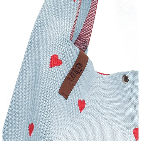 Bolso Shopper con Corazones Loïs 93 - Lot83