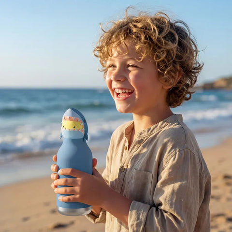 Botella infantil "Tiburón” 460 ml – Asobu