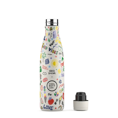 Botella térmica 500 ml Eddie Baehr - Good Vibes - Cool Bottles
