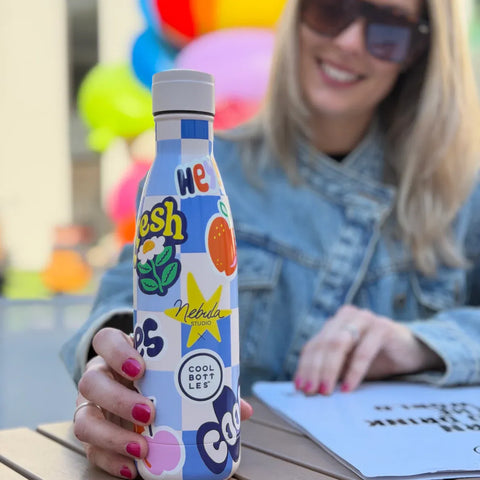 Botella térmica 500 ml Nebula - Sticker Fever - Cool Bottles