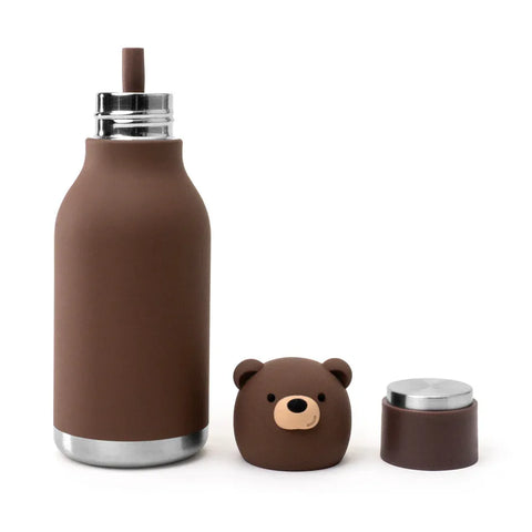 Botella infantil “Oso Marrón ” 460 ml – Asobu