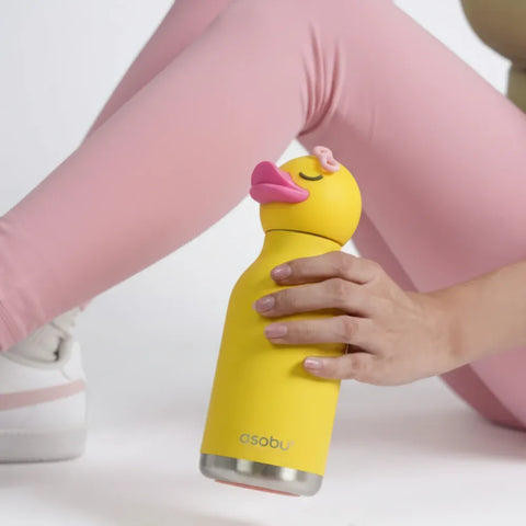 Botella infantil "Pato” 460 ml – Asobu