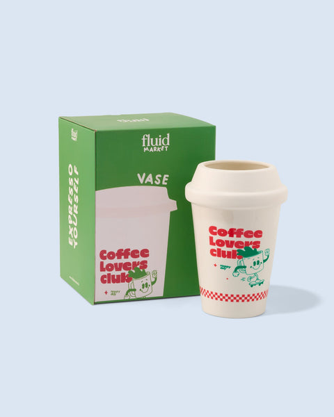 Jarrón “Café” – Fluid Market