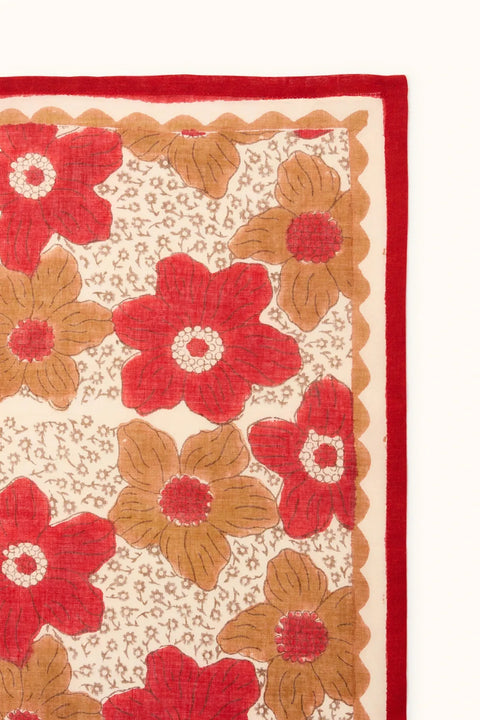 Bufanda Pequeña 50x50cm - Dupitta Zinnia Fiesta - Apaches