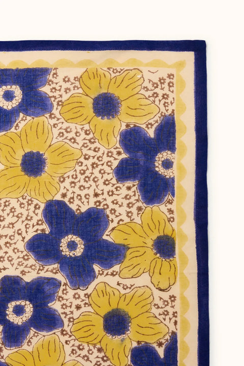 Bufanda Pequeña 50x50cm - Dupitta Zinnia Mango - Apaches