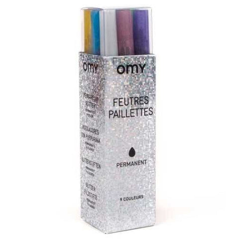Rotuladores Glitter – OMY