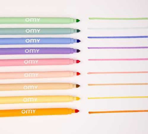 ROTULADORES PASTEL - OMY