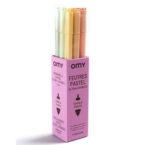 ROTULADORES PASTEL - OMY