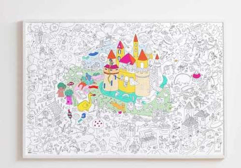 Poster XL “Magic” para colorear – OMY