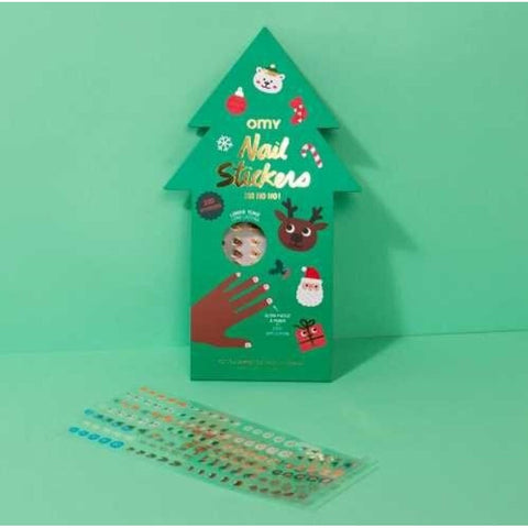Pegatinas para uñas “HO HO HO” – OMY