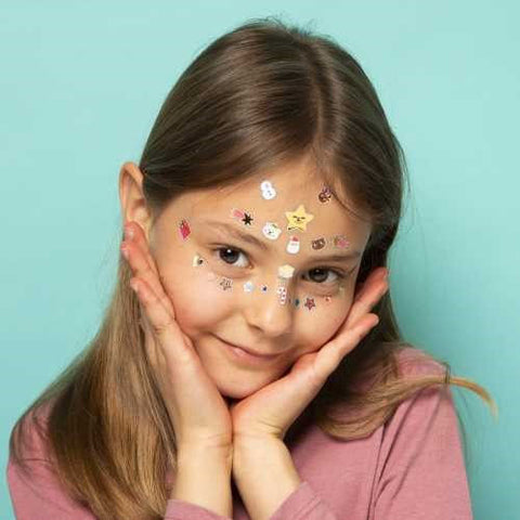 Pegatinas para cara “HO HO HO” – OMY