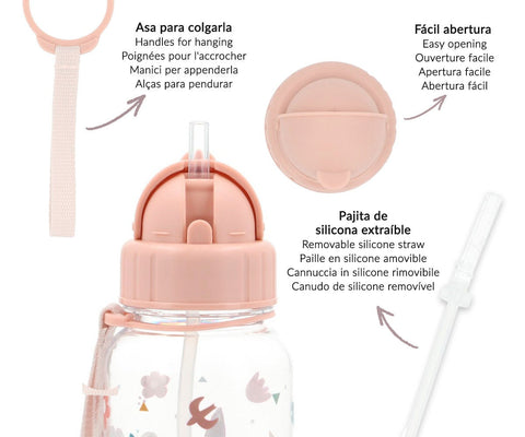 Botella Plástico – Geometric Nature – Tutete