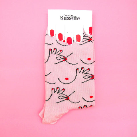 Calcetines "Pezones” – Coucou Suzette