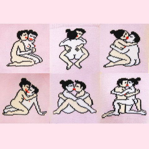 Calcetines "Kamasutra Hetero" – Coucou Suzette
