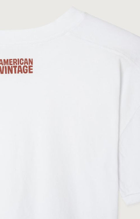 Camiseta Apoly - Blanco  – American Vintage