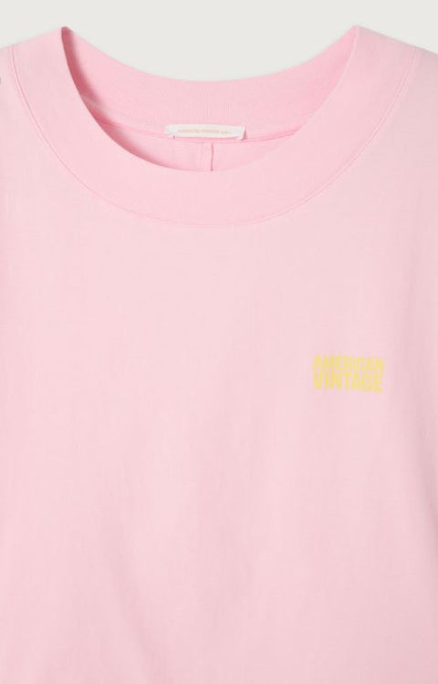 Camiseta mujer Gixy - Cotton Candy - American Vintage