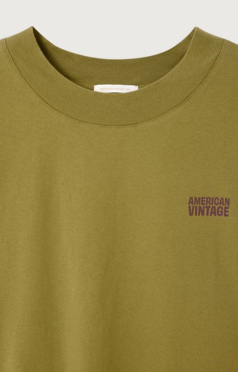 Camiseta mujer Gixy - Mixed Herbs - American Vintage