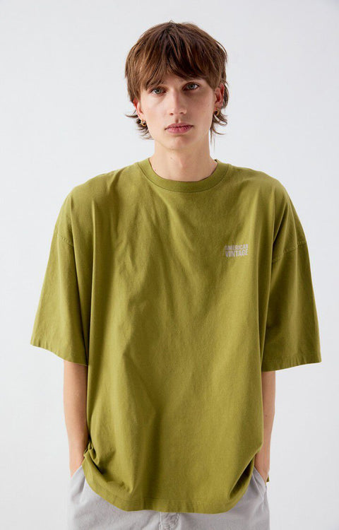 Camiseta Hombre Gixy - Mixed Herbs - American Vintage
