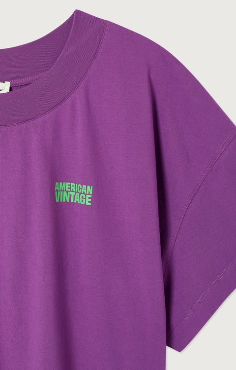 Camiseta mujer Gixy - Anemone - American Vintage