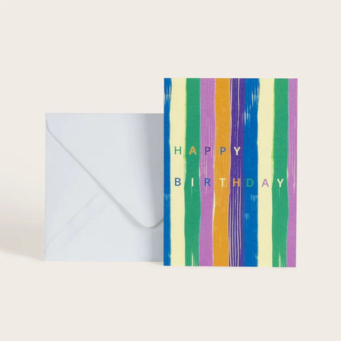 Tarjeta “Parasol – Happy Birthday” – Season Paper