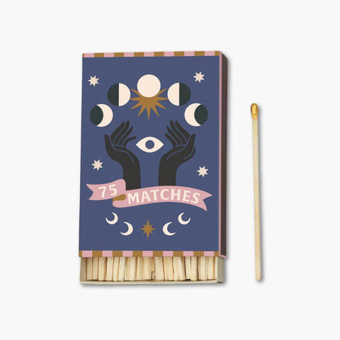 Cerillas en caja  "Moon – Gold” – DesignWork Inks