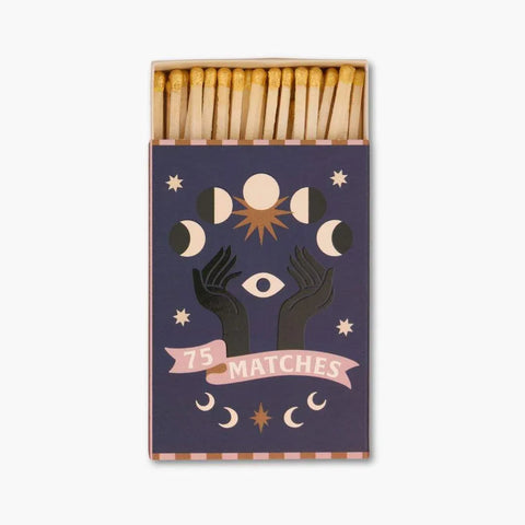 Cerillas en caja  "Moon – Gold” – DesignWork Inks
