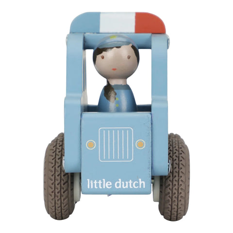 Coche de policía de madera - Little Dutch