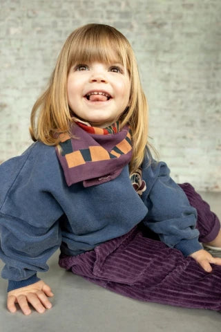 Bufanda Pequeña Manika Corazón - Corazón Malva