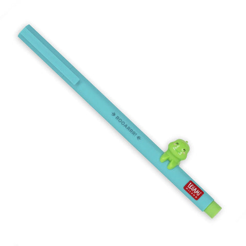 Bolígrafo de Gel con Decoración Animal – Dino «Rooarrr» - Lovely Friends – Legami