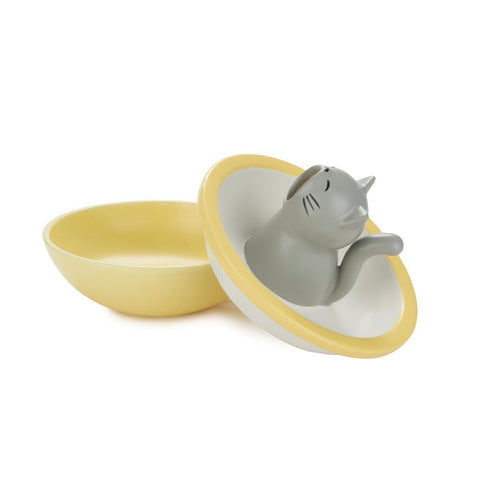 Cuenco para aperitivos Hungry Cat – Amarillo – Balvi