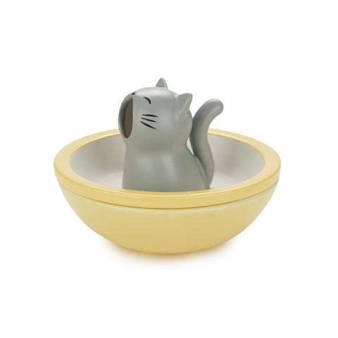Cuenco para aperitivos Hungry Cat – Amarillo – Balvi