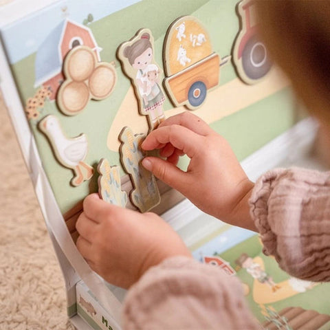 Tablero magnético Pequeña Granja FSC – Little Dutch
