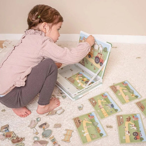 Tablero magnético Pequeña Granja FSC – Little Dutch